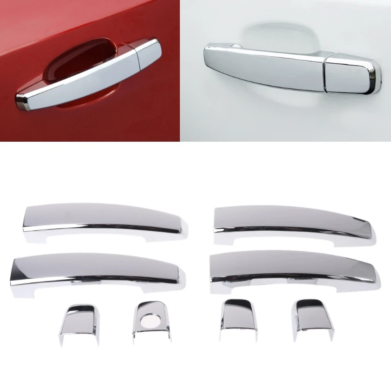 

1 Set New ABS Chrome Door Handle Cover Sticker For Chevrolet Cruze 2009-2014