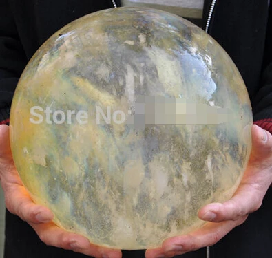 

A crystal Cherry CITRINE pretty sphere BALL (0601)