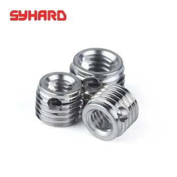 

308 Type M3/M4/M5/M6/M8/M10/M12 10pcs/lots Self-tapping thread sleeve stainless steel nuts sleeves with hole nut