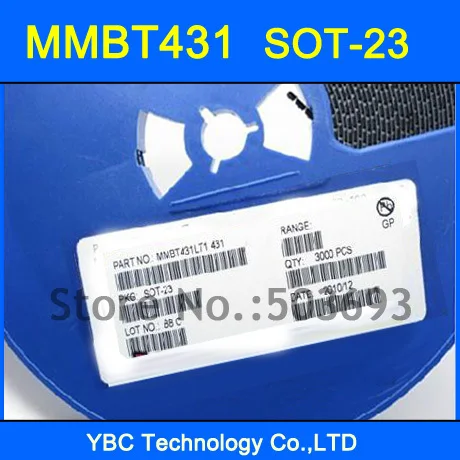 200 шт./лот SMD MMBT431 TL 431 Триод Транзистор SOT-23