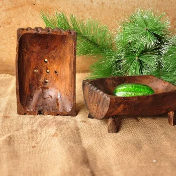 

Soap Container - New Arrival Soap Dish Creative Home Crafts Wooden Box Hotel Bathroom