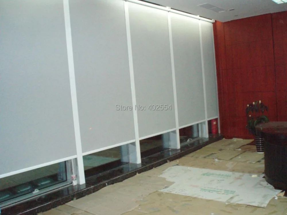 

smart home motorized blinds system WITHOUT FABRIC, 2.1m-2.6m, for smart home system,wall switch, or your control system