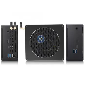 

Mini Computer Intel Core I9-8950HK 2.9GHz 4.8Ghz. with Intel UHD Graphics 630+Dual DDR4+Dual M.2 SSD+RJ45+WiFi+Win10 EU Plug