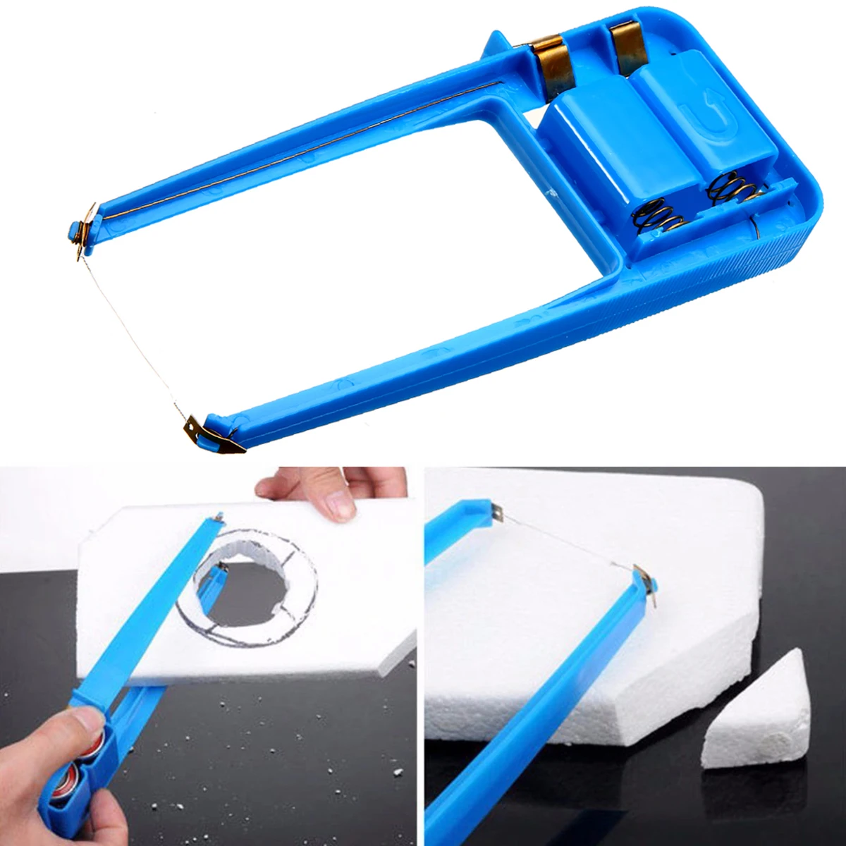Mayitr Hot Wire Foam Cutter Small Electric Styrofoam Polystyrene Craft DIY Hand Model Foam Cutting Tools 190*90mm