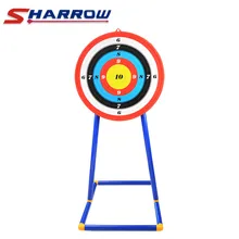 1Pc Kids Archery Stand Target Board Hanging Toy Shooting Game Fun Plastic For Outdoor Game Practice Accessories Gift