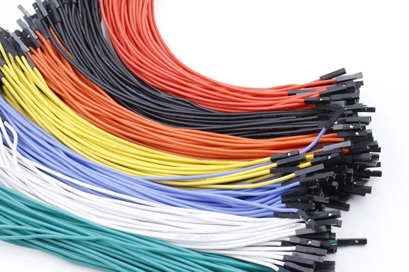 

50PCs 1P 20cm Female to Female Dupont Wires Silicone Cable for RC Model Plane FPV Dronoe Flight Control FC Photography AV Trans