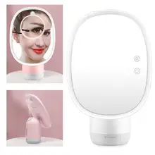 2 цвета многофункциональная настольная Светодиодный увлажнитель воздуха макияж зеркало 5X Лупа макияж зеркало для макияжа