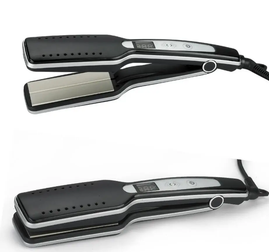 ЖК-дисплей новейший персонализированный паровой выпрямитель для волос плоский Утюг Профессиональный Steampod выпрямитель для волос