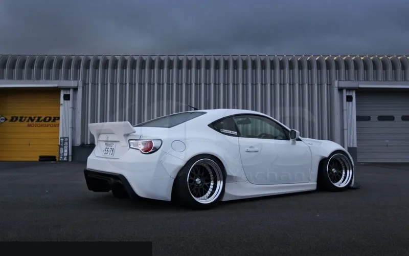 GT86 FT86 ZN6 FRS BRZ ZC6 Greddy X Rocket Bunny Ver.2 Style Rear Spoiler Wing CF (11)