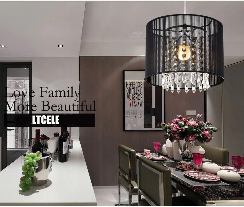 Modern-crystal-chandelier-importers-K9-crystal-lustres-de-cristal-fixture-Black-White-fabric-chandelier-for-living (2)