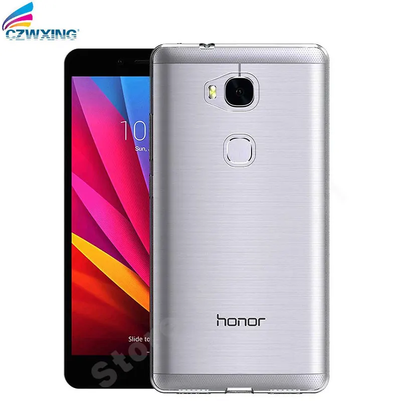 Huawei Honor 5X силиконовый прозрачный футляр из ТПУ чехол для телефона для huawei GR5 GR 5 KII-L21 KII-L22 KII-L05/Honor 5x x5 5 X KIW-L21