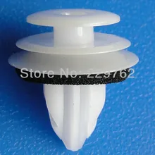 100 шт. дверь украшения пластина с уплотнением слой фиксатор для toytota 2001-на Крепежи для автомобилей авто Пластик Зажимы