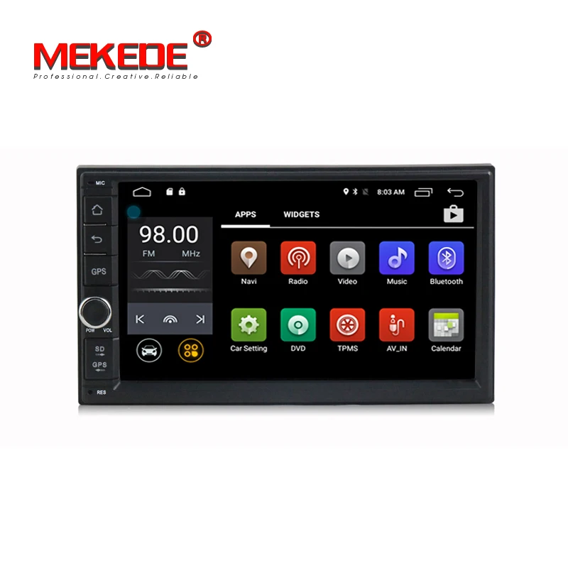Free shipping 4G SIM LTE car dvd player for Nissan Toyota Kia VW universal android system