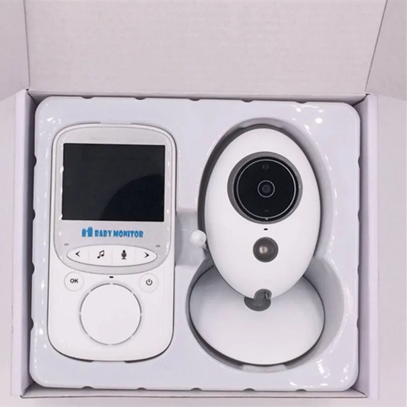 

Display Wireless Baby Care Monitors Two-Way Intercom 2.4 Inch Babysitting Device Mini Camera Visual Baby Monitor CMOS LCD