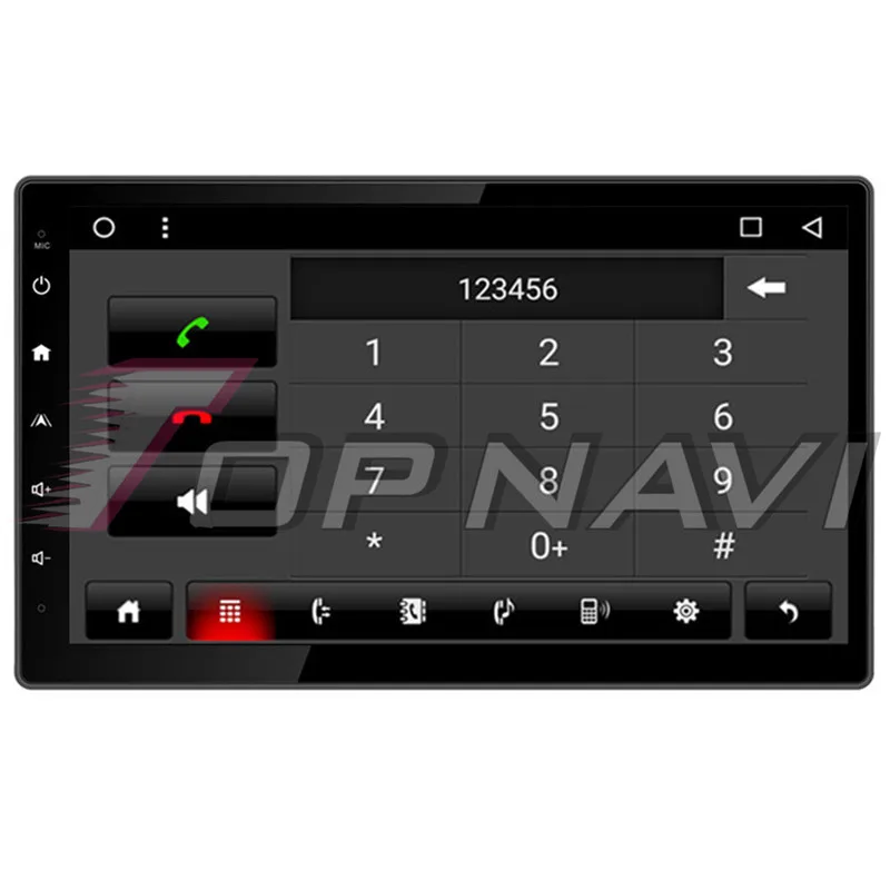  Topnavi 10.2'' Octa Core Android 8.1 Car Multimedia Player for Removable Universal Autoradio GPS Na
