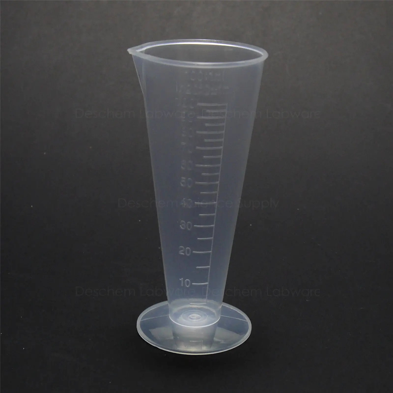 

100mL Plastic Conical Measuring Cup,Laboratory Plasticware