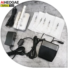 Бренд постоянный макияж машина Электропитание для тату наборы высокое качество макияж ручка PTM3104