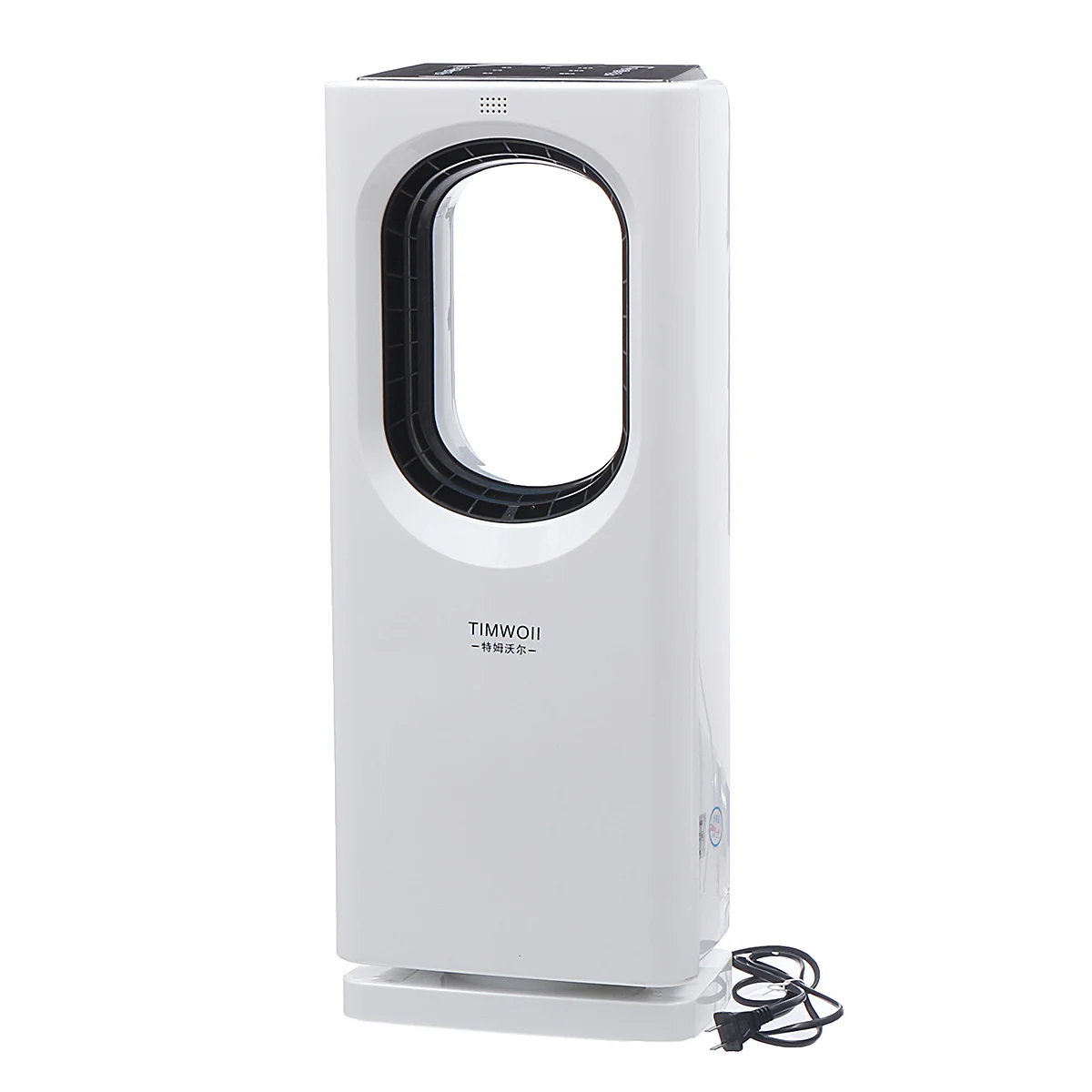 

Bladeless Electric Anti-mosquito Fan Vertical Tower Stand Remote Control Air Cooler Circulation Fans Home Garden 220V 65W