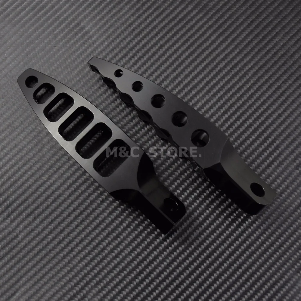 Мотоциклетные черные CNC 45 градусов мужские подставки для ног Harley Sportster 883 1200 Dyna