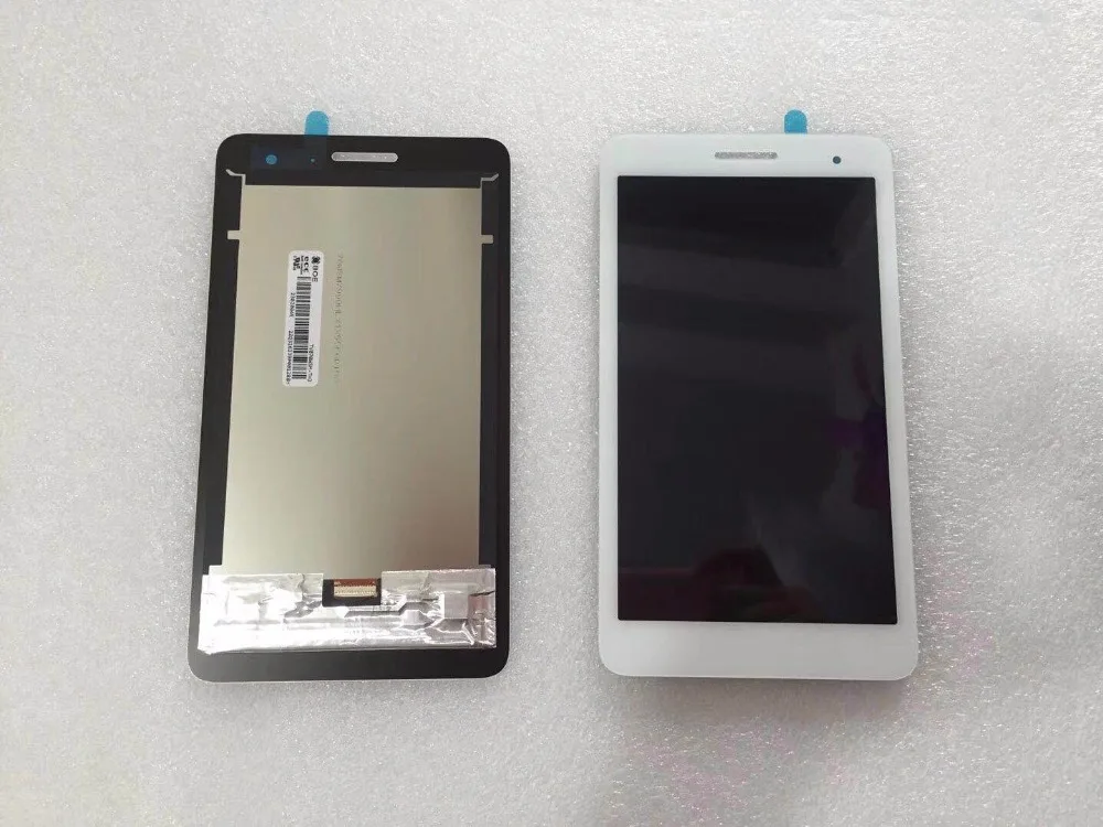 youe shone For HUAWEI MediaPad  T1-701 T1-701UA T1-701W White and black LCD Display and with Touch Screen Digitizer Assembly used old tab a2109 f ej090na 01d 01k 01b 9 full lcd display panel touch screen digitizer assembly with frame replacement