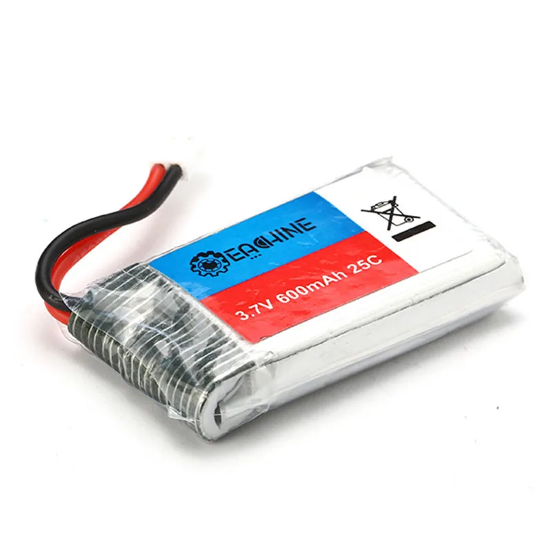 Eachine 3.7V 600mah 25C Lipo Battery for QX110 QX105 QX70 QX90 QX90C QX95 QX80 QX100 EX100 EX105 EX110 X73 Spare Parts | Игрушки и хобби