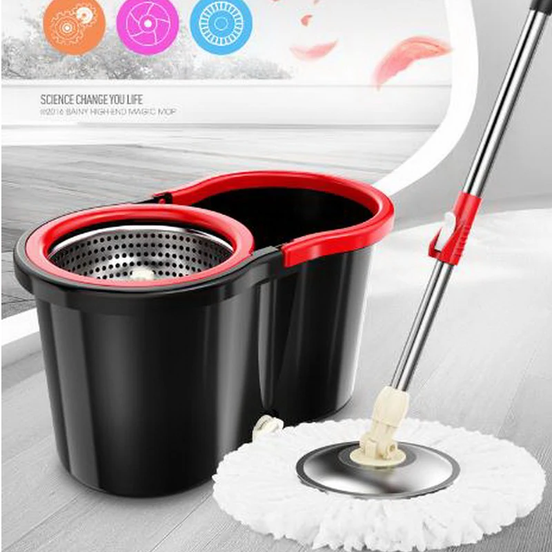 150204/No hand wash lazy mop/High quality stainless steel mops/Carbon