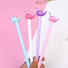 1 шт. модные милые Мультяшные гелевые черные чернила для ручки ручка для школы офиса канцелярские принадлежности студенческие подарки четыре цвета