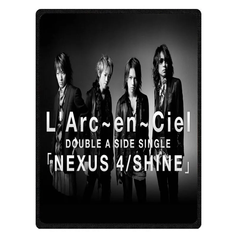 

L`Arc~en~Ciel Print Super Soft Manta Coral Flannel Blanket Bed Plane Travel Throw Blankets Baby Kids Bed Sheet