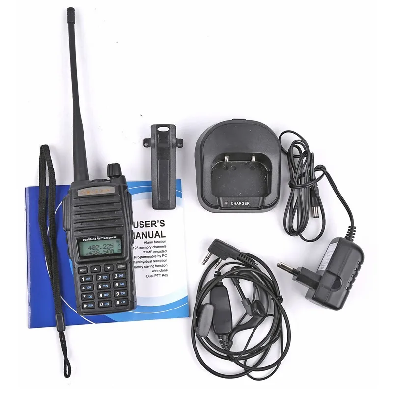 TD-UV82 портативной рации двухстороннее радио VHF и UHF 136-174 мГц и 400-520 мГц Ручной радио