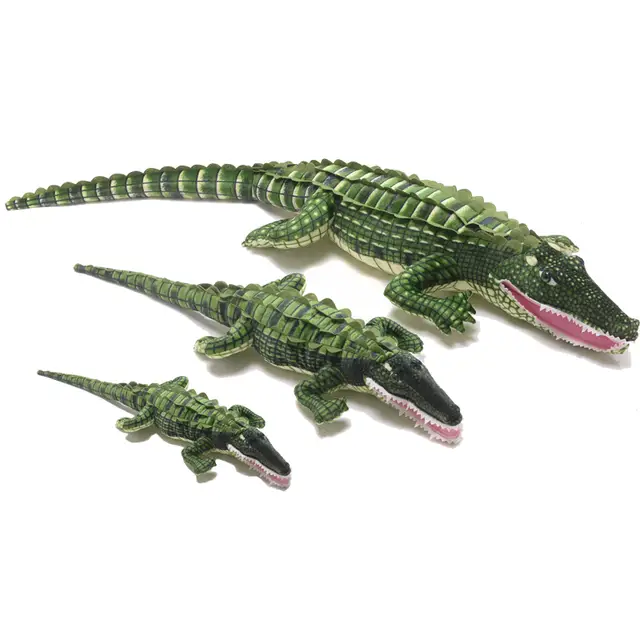 crocodile geant peluche