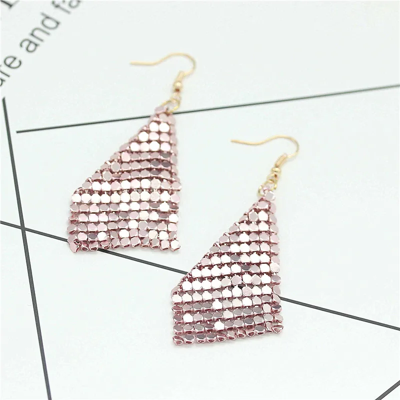 2018 New Statement Jewelry Brand Sequin Tassel Long Drop Earring For Women Dangle Cheap Earrings Bijoux Star Long Ladies brincos - Image 6