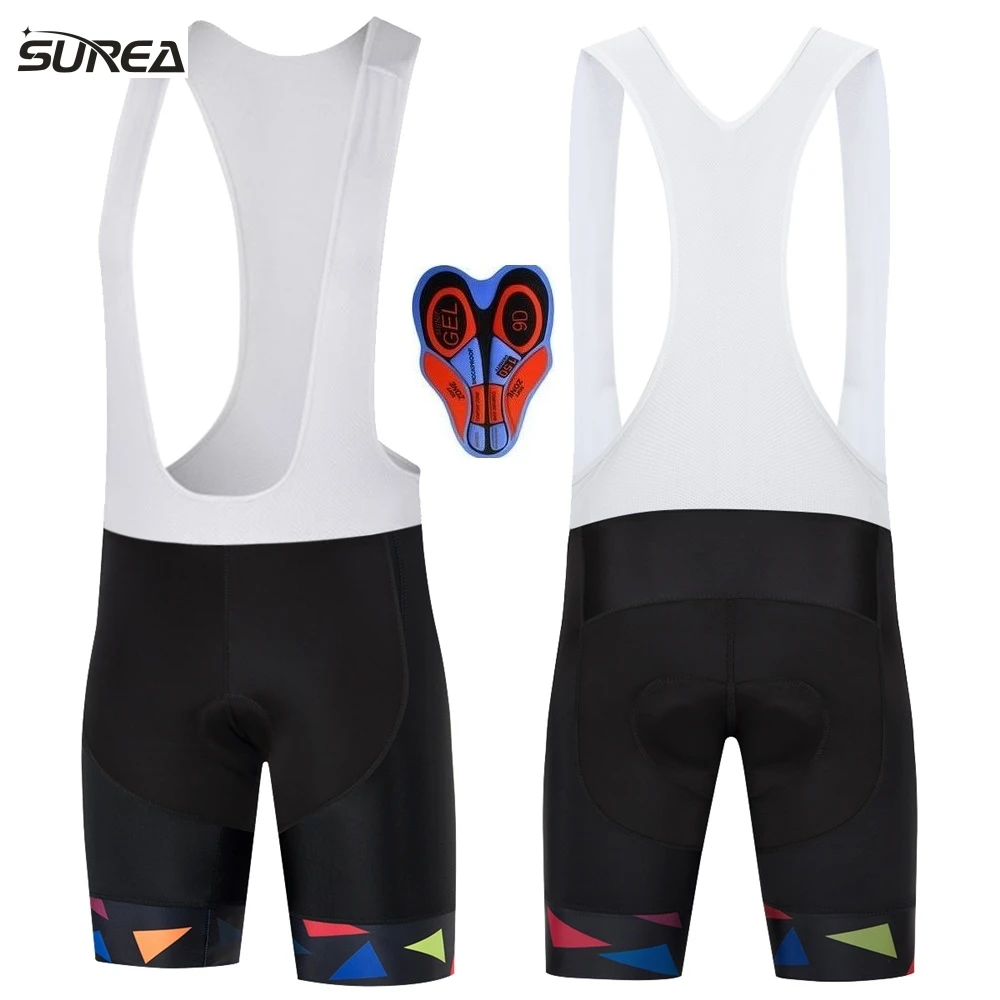 

2019 new cycling bib shorts ciclismo pro team bicicleta maillot bike ropa mtb cycling clothing bicicleta 9D GEL black bib shorts