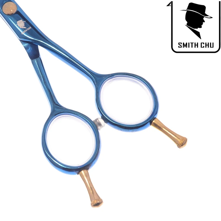 5.5" Smith Chu Professional Japanese 440c Hair Shears Barber Cutting Scissors Hairdressing Thinnning Tesoura Salon Tools LZS0054