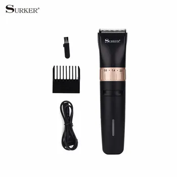 

220-240V Hair Clipper Professional Cordless Hair Trimmer Beard Trimer Titanium Stainless Steel Cutter Shaving Haircut Machine