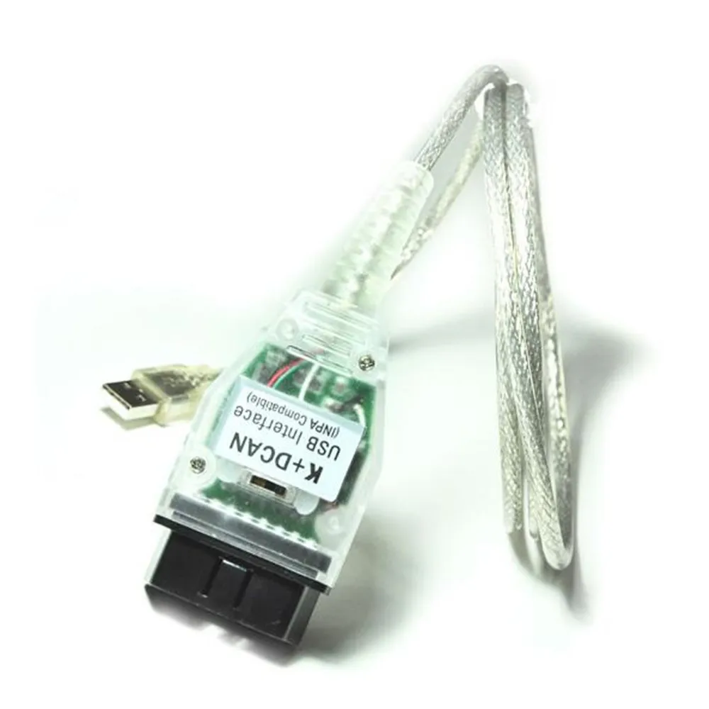 Новый интерфейс INPA K + DCAN USB для bmw OBD CAN Reader диагностический сканер коммутируемый DIS