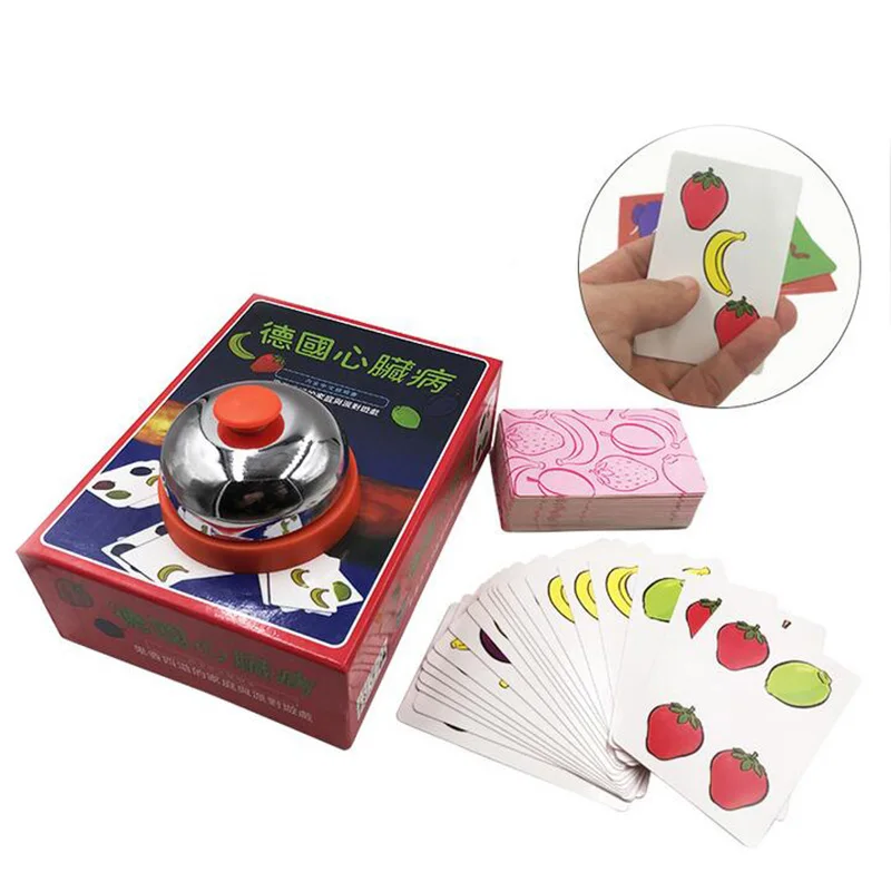 Халли Галли настольная игра 2 6 игроков семья фруктовый Экстрим Версия с