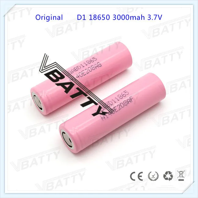 D1 18650 3000mah 3