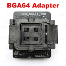 Высокое качество Nor BGA64 адаптер для nor nand Proman TL86_plus Proman разъем 1,0 мм адаптер 11*13 мм