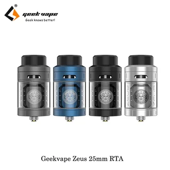 

100% Original Geekvape Zeus Rta 4Ml 25Mm Diameter Leak Proof Elektronik Sigara Best Flavor Vape Big Vapor