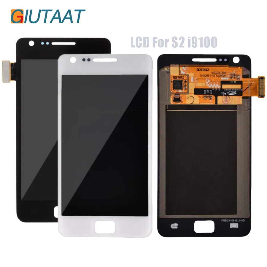 

LCD Display Replacement For Samsung Galaxy SII S2 i9100 LCD Display Touch Screen LCD Digitizer Assembly