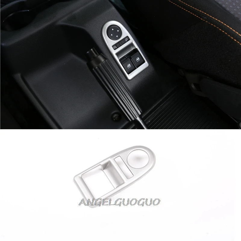 Car styling  ABS Window Lift Button Frame Trim Sticker For LADA NIVA