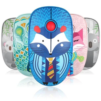 

Smart Wireless Mouse Cute Art Hand Drawn Desk Organizer Agenda 2019 Game Office Accessories Estojo