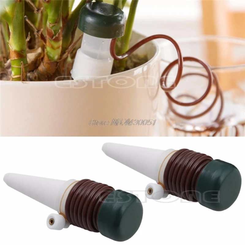 Automatic Watering Tool Indoor Auto Drip Irrigation Watering System Automatic Plant Waterers Spike for Houseplant Watering Kits