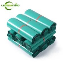 Leotrustting – sacs Poly adhésifs, enveloppes Express, sacs d'emballage en plastique PE, sacoches postales vertes