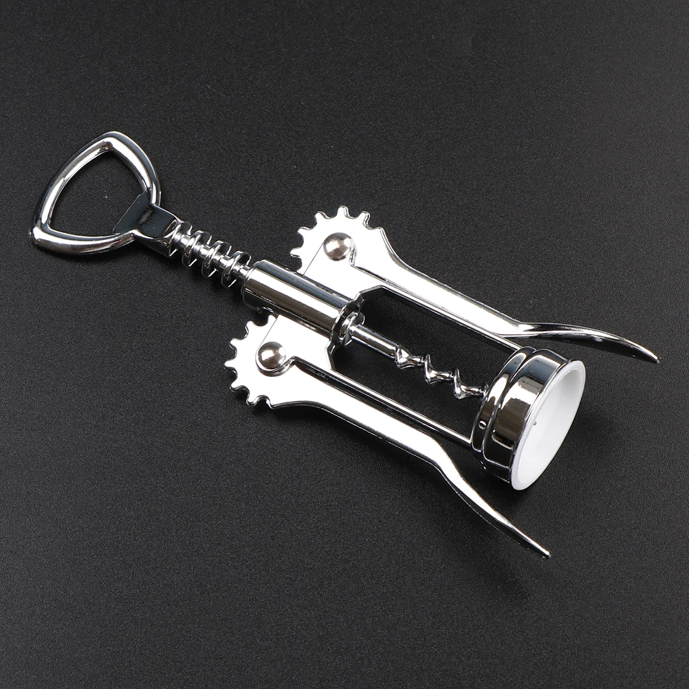 

1PC Stainless Steel Bottle Opener Waiter Bottle Pumps Corkscrews Cork Out Tool Metal Red Wine Opener Corkscrew170 *50 *40 mm