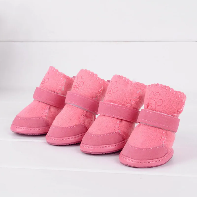 

Small Dog Cat Pet Shoes Chihuahua Puppy Winter Warm Boots