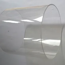 2 шт. акриловые прозрачные трубы OD200X5X1000MM большой диаметр плексиглас трубы ручной работы строительные материалы светодиодный