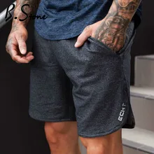 Мужские летние новые шорты для фитнеса, спортивные штаны, модный перекрестный бодибилдинг, тренировочные джоггеры, мужские укороченные шорты, брендовая одежда