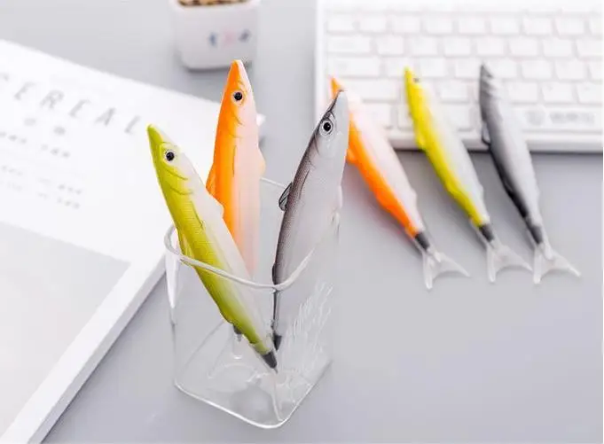 Coloffice 2 шт. стиль океан Серия милая форма рыбы шариковая ручка корейский подарок креативные канцелярские товары Товары для офиса и школы 14,5 см