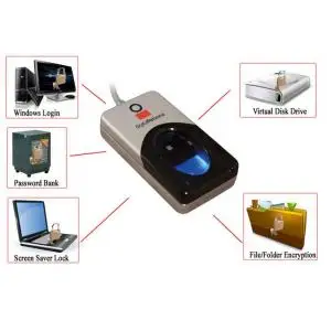 USB Настольный биометрический сканер отпечатков пальцев цифровой персональный U.